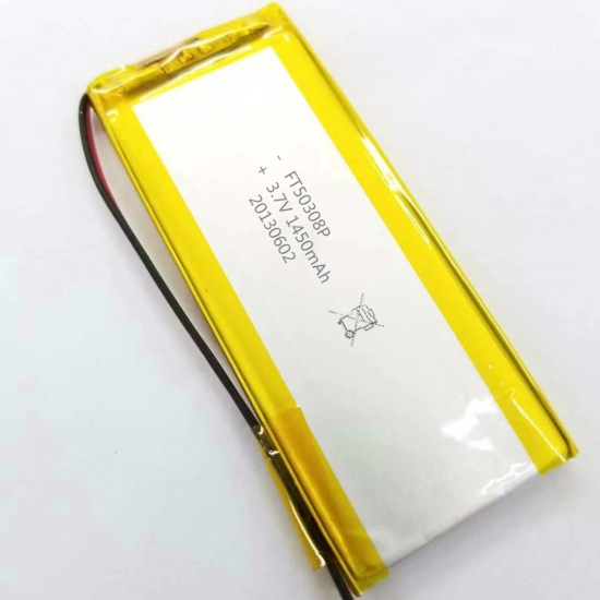 Productos más vendidos batería batería fábrica de shenzhen 1450 mah batería de ploymer de litio recargable personalizable para dispositivo electrónico