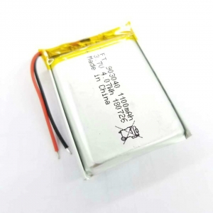 1100 mah batería de litio recargable personalizable recargable para el dispositivo electrónico precio de fábrica de la batería lipo recargable