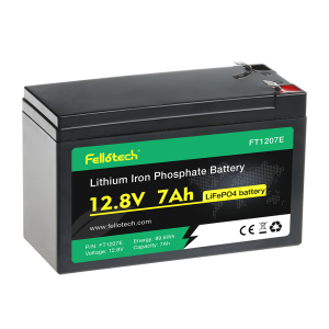 Batería ácida de reemplazo de la batería lifepo4 de ft1207e 12v 7ah