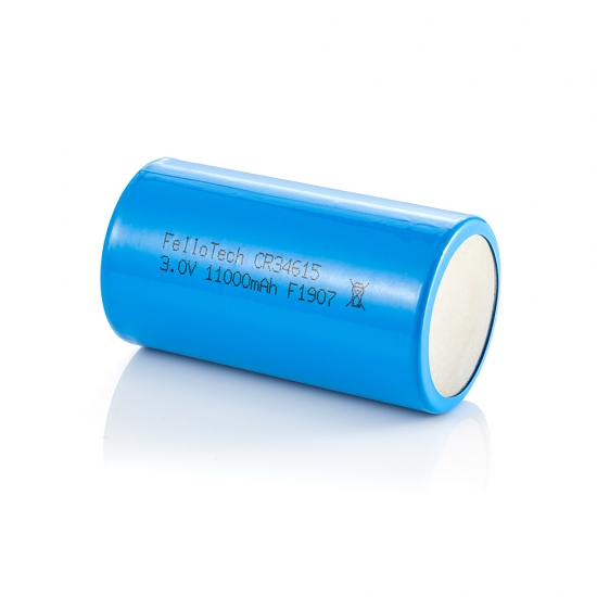Baterías primarias de litio de tamaño d limno2 cr34615sl 3.0v 11000mah