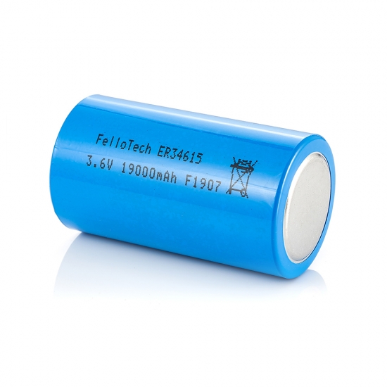 d tamaño 3.6v 19000mah litio primario lisocl2 batería er34615