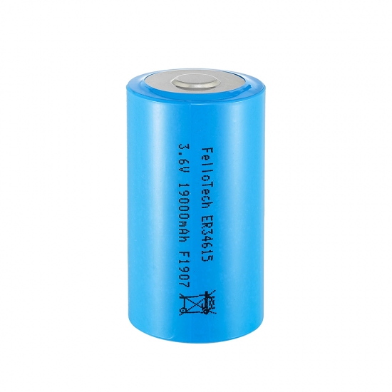 d tamaño 3.6v 19000mah litio primario lisocl2 batería er34615