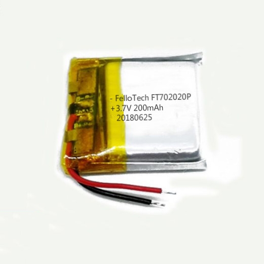 Batería del jugador del bluetooth del polímero del lihtium 3.7v ft702020p