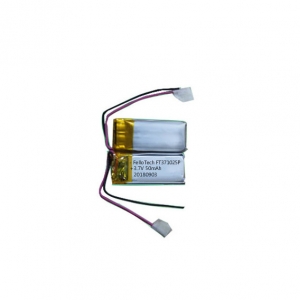 Batería de polímero de litio de 3.7v 50mah wearbale ft371025p