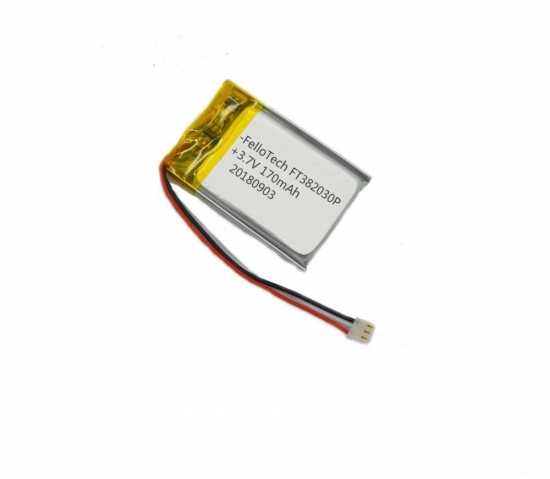 3.7v batería de reproductor de polímero de litio bluetooth ft382030p