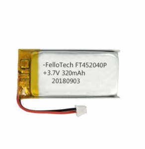 Batería de reproductor de bluetooth de polímero de litio de 3.7v ft503048p