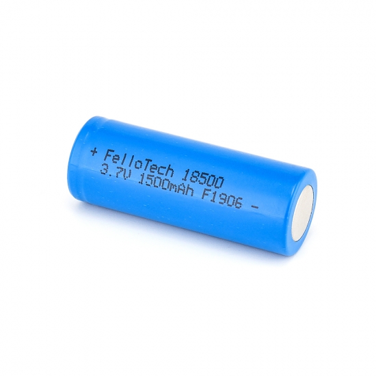 3.7v 1400mah icr18500 batería de ion litio
