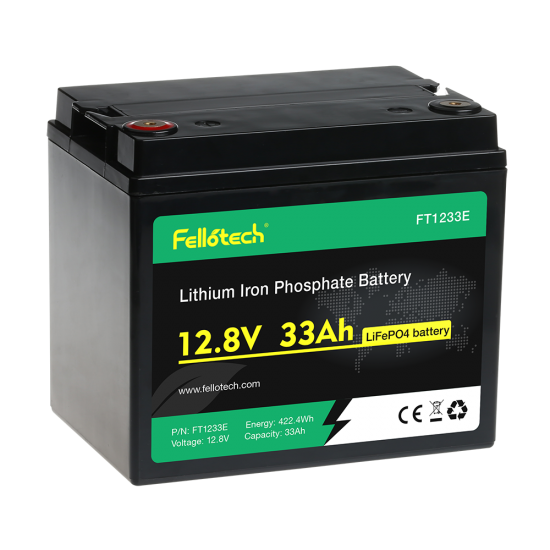 ft1233e 12v 33ah lifepo4 batería de repuesto batería de plomo ácido
