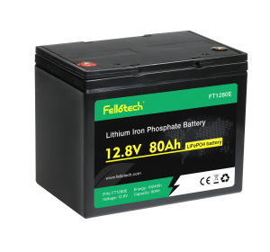 ft1280e 12v 80ah lifepo4 batería de repuesto batería de plomo ácido