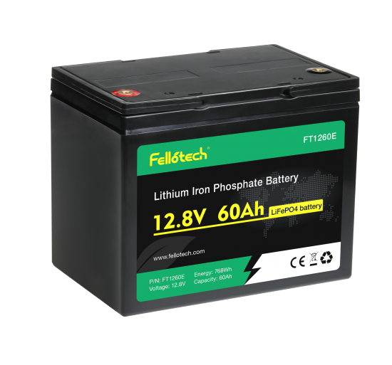 ft1260e 12v 60ah lifepo4 batería de repuesto batería de plomo ácido