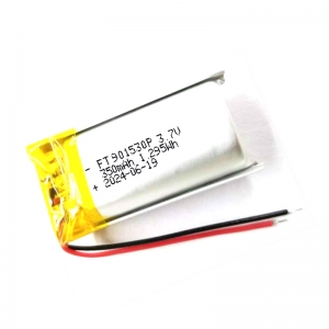 Precio de fábrica 3.7 v 350 mah batería de polímero 901530p la mejor batería de ion litio 901530 baterías de litio de litio recargables