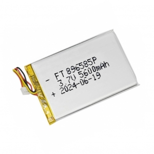 3.7v 5600mah baterías de polímero de litio ft896585p