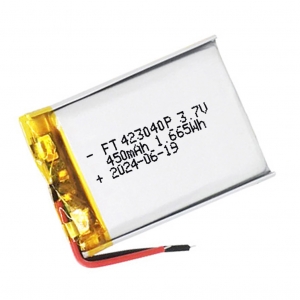 3.7v 160mah ft401730p batería de polímero de litio