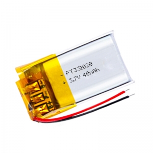 Batería del jugador del bluetooth del polímero del lihtium 3.7v ft331020p