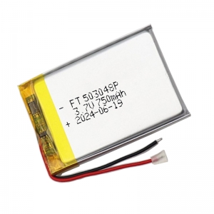 3.7v 750mah lipo baterías ft503048p con certificado ul