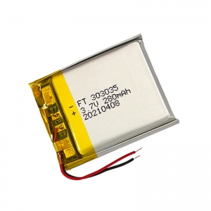 Batería de li-polímero 3.7v 280mah ft303035p