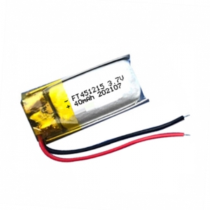 Batería de reproductor de bluetooth de polímero de litio de 3.7v ft502035p