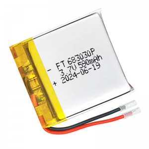 3.7v 590mah ft683030p batería de polímero de litio