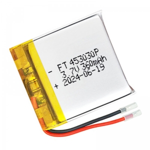 Venta al por mayor de alta calidad 420 mah 3.7 v recargable recargable lipo batería ft403040p